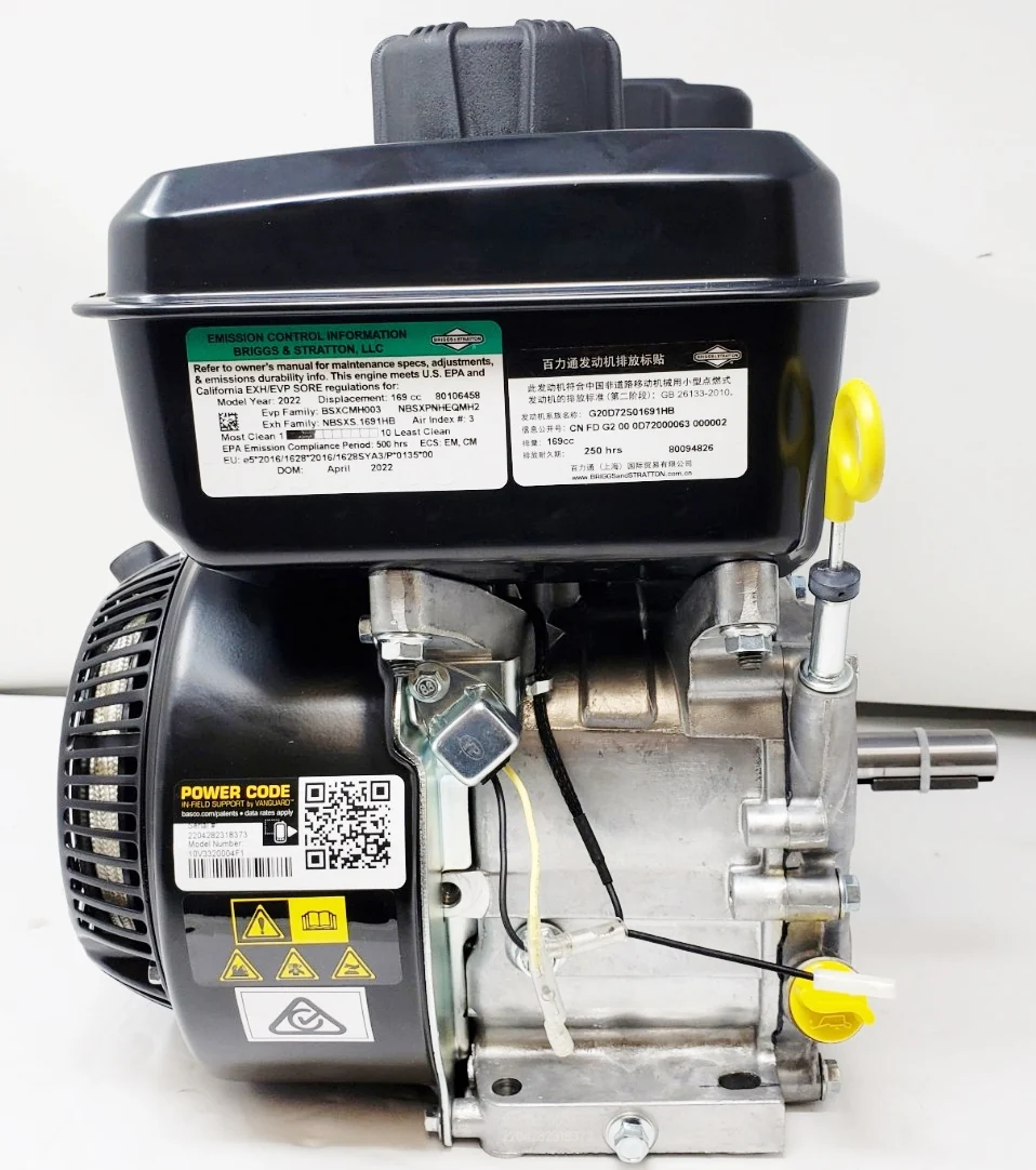 Briggs & Stratton 5hp Vanguard Engine 169cc OHV 3/4"x 2-27/64 #10V332-0004 - Image 5