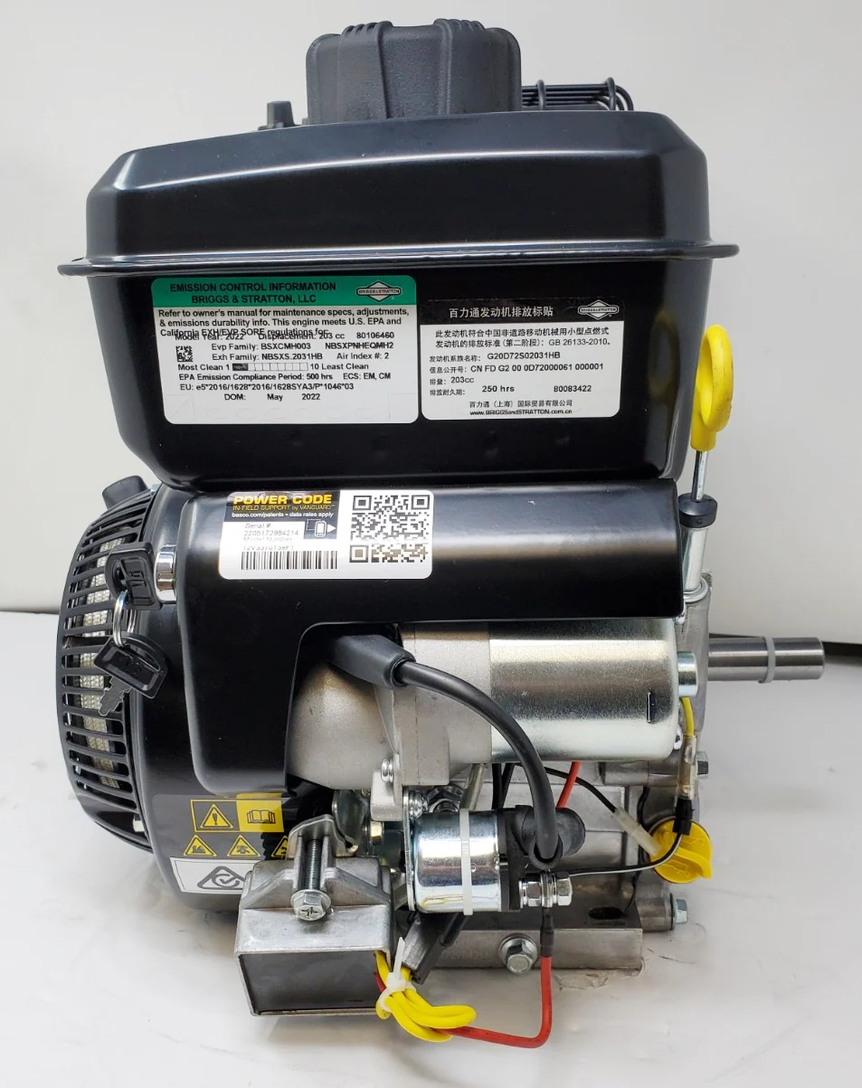Briggs & Stratton 6.5hp Vanguard Engine 203cc OHV Electric Start 3/4"x 2-27/64 #12V337-0139 - Image 4