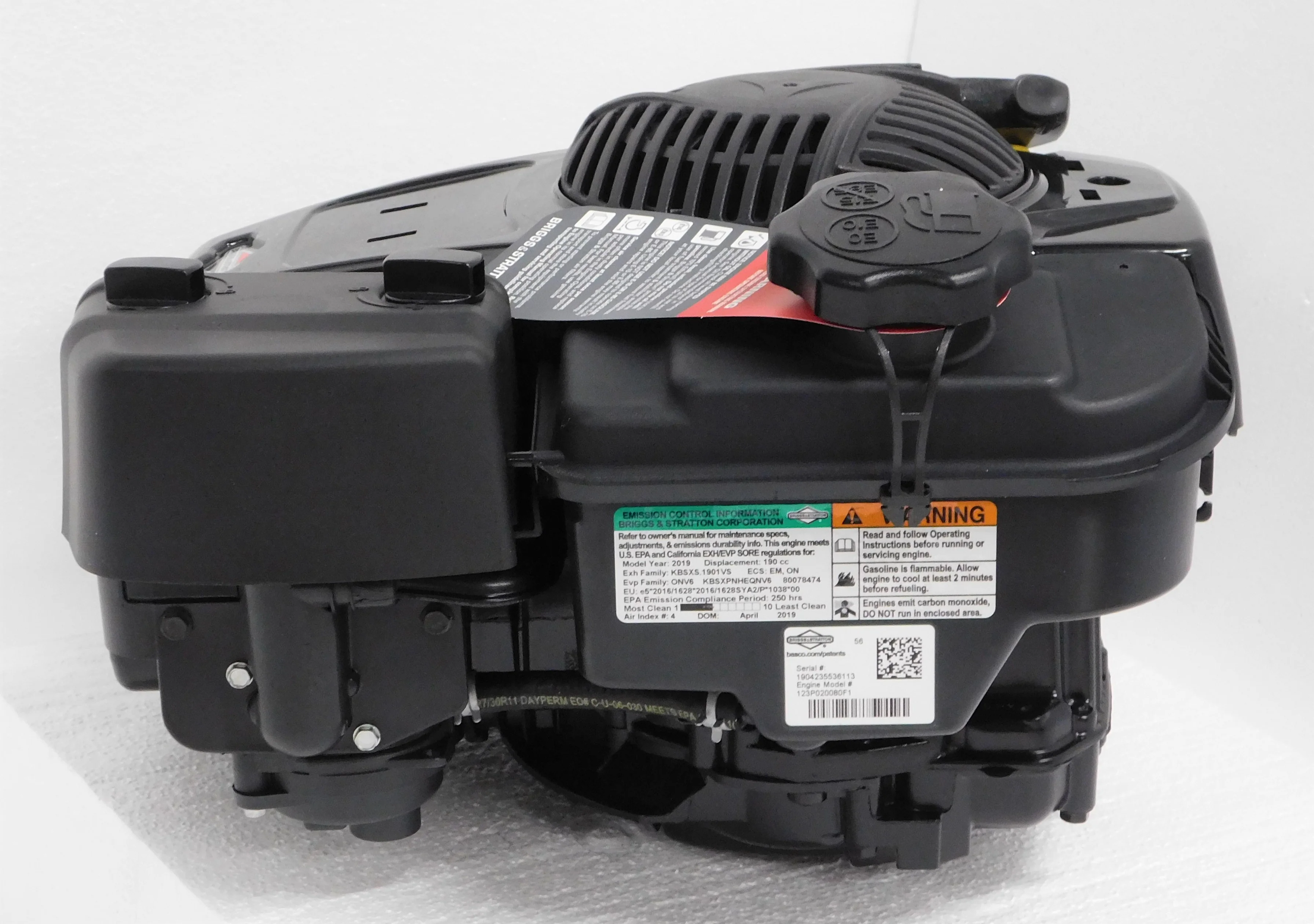 Briggs & Stratton 8.5 TP Professional Series Engine 7/8" x 3-5/32" Vertical Shaft #123P02-0080 - Image 3