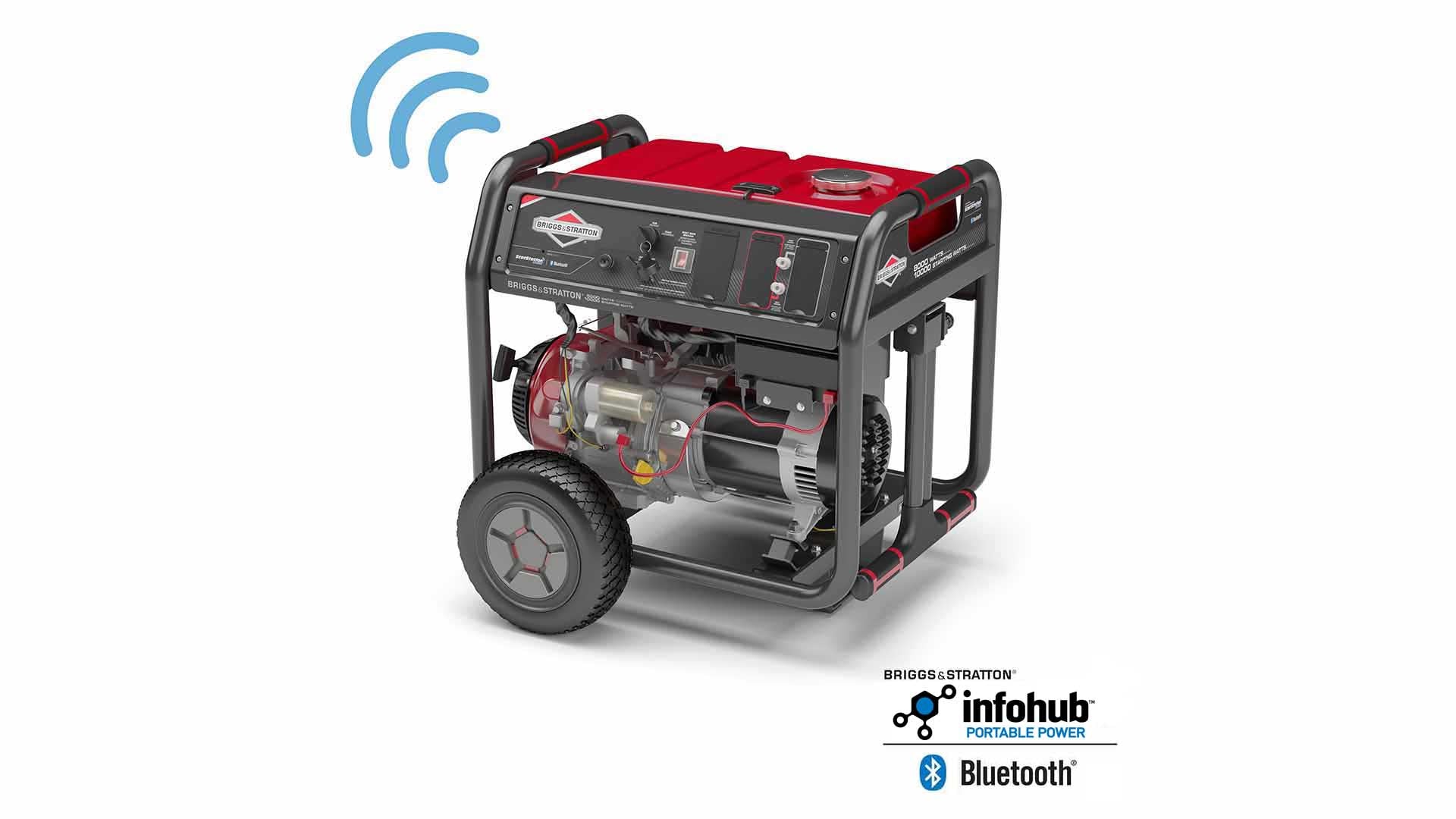 Briggs & Stratton Generator 8000 Watt 420cc ES w/ Bluetooth and CO Guard #30742 - Image 3