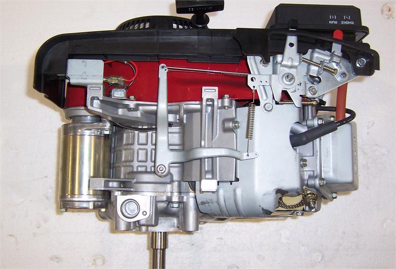 Briggs & Stratton Horizontal 15 HP ES Vanguard OHV 4-11/32 Tapered #246435-0111 - Image 6