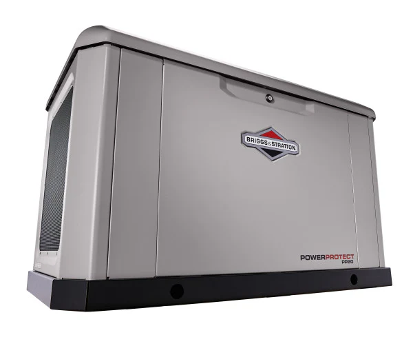 Briggs & Stratton Power Protect 20000 Watt Air-Cooled Whole House Generator with Dual 200 Amp Transfer Switch (Factory Reconditioned)) - Image 3