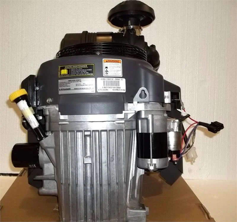 Kawasaki Vertical 31 HP 999cc V-Twin OHV Engine ES 15amp 1-1/8" x 4-5/16" #FX921V-HS04 - Image 4