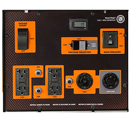 Generac XD5000E 5000 Watt ES Diesel Portable Generator Yanmar Engine #6864 - Image 3