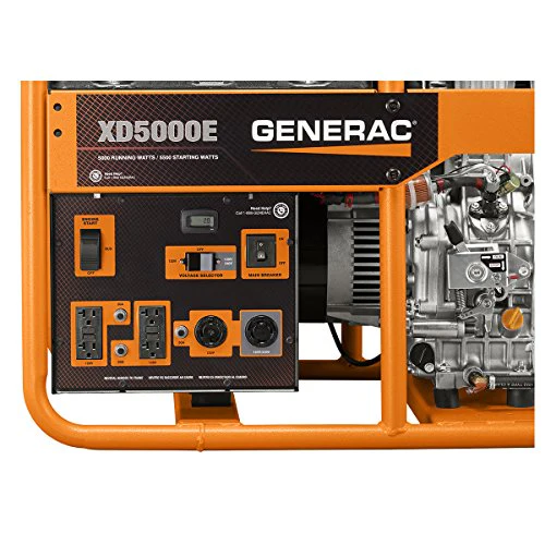 Generac XD5000E 5000 Watt ES Diesel Portable Generator Yanmar Engine #6864 - Image 5