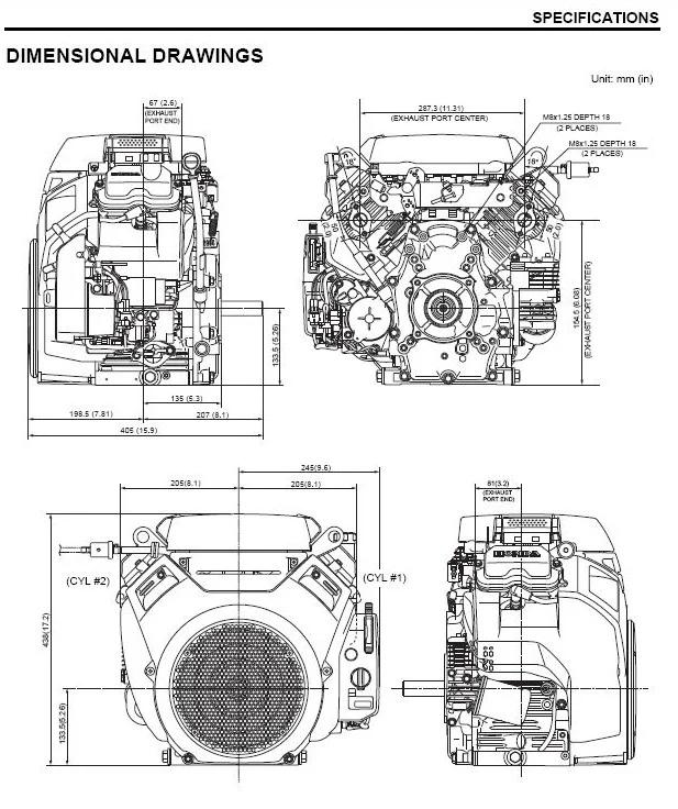 Honda GX690 22.1hp Net Horizontal Shaft Engine 1-7/16" x 4.4" #GX690-BAF - Image 8