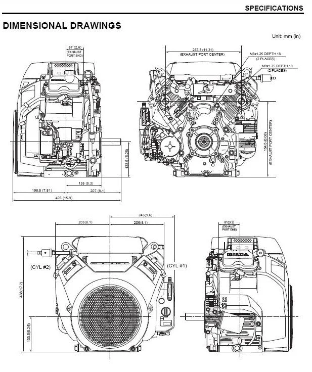 Honda Horizontal Engine 21.5 Net HP 688cc 1-7/16" x 4.4" #GX660-BXF - Image 6