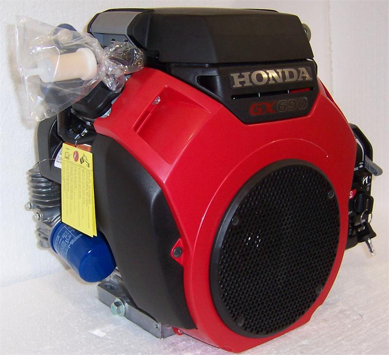 Honda Horizontal Engine 22.1 Net HP 688cc OHV 12V ES 20 Amp 1-1/8" x 3-1/2" #GX690-TXA2 - Image 3