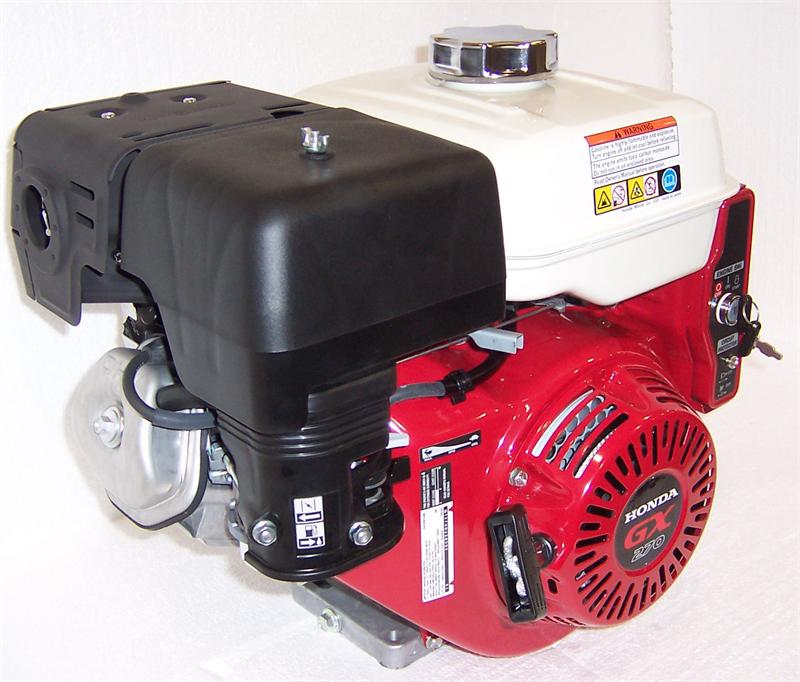 Honda Horizontal Engine 8.5 Net HP 270cc 12V ES 3 Amp 6:1 Gear Reduction 1" x 3-31/64" #GX270-HEA2 - Image 3