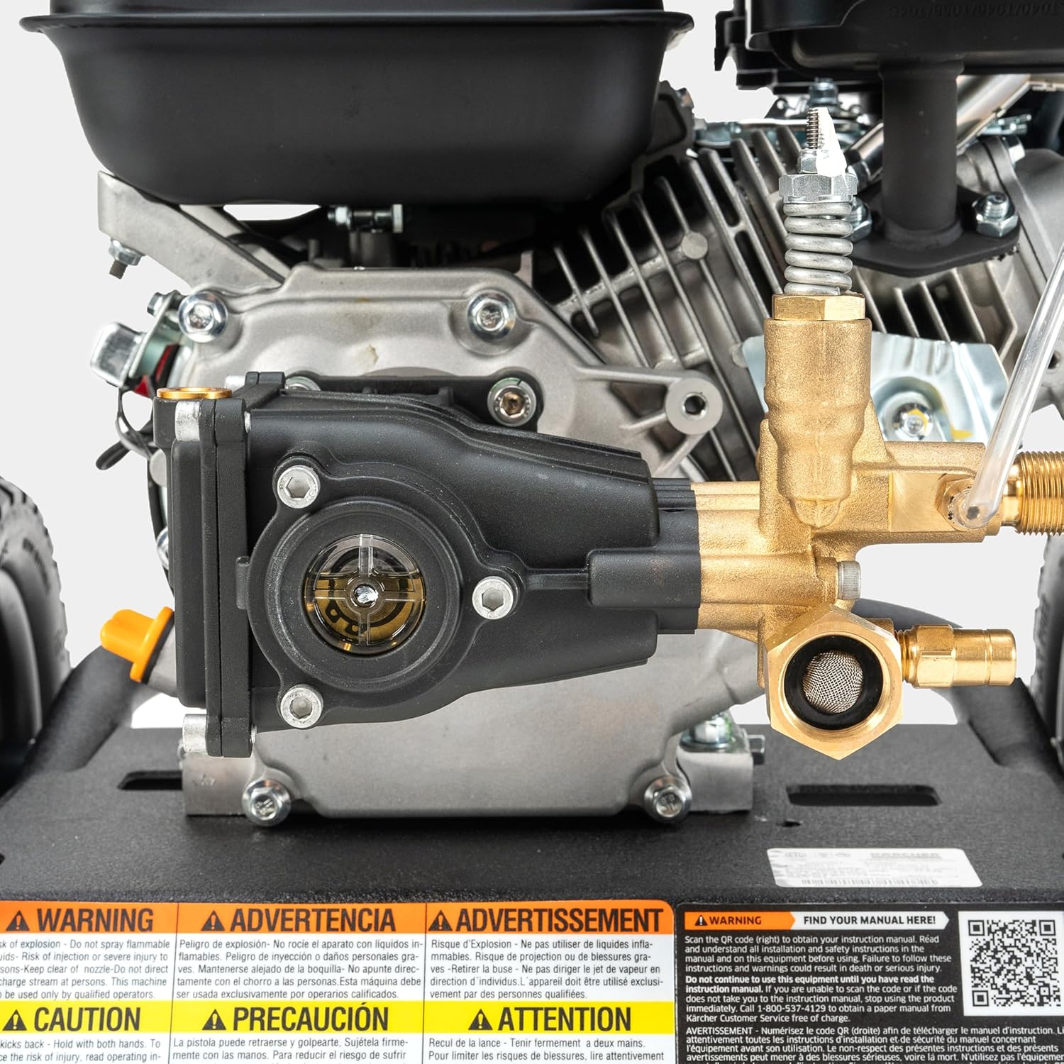 Kärcher G 3600 P Gas Pressure Washer 3600 PSI, 2.6 GPM, Triplex/Crankshaft Pump, Maximum Power for Your Toughest Cleaning Challenges - Image 3