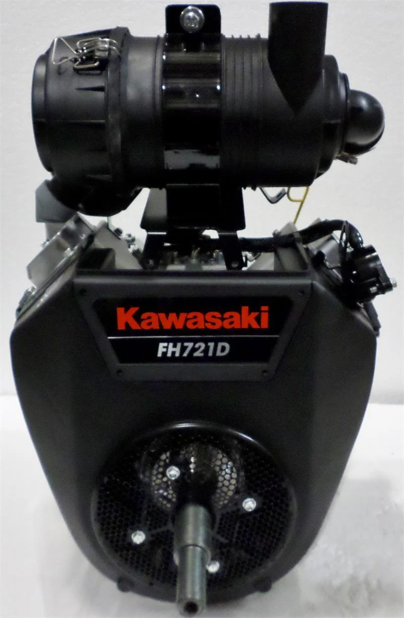 Kawasaki Horizontal 25 HP V-Twin Engine HDAF 1-1/8" X 3.94" #FH721D-JS08