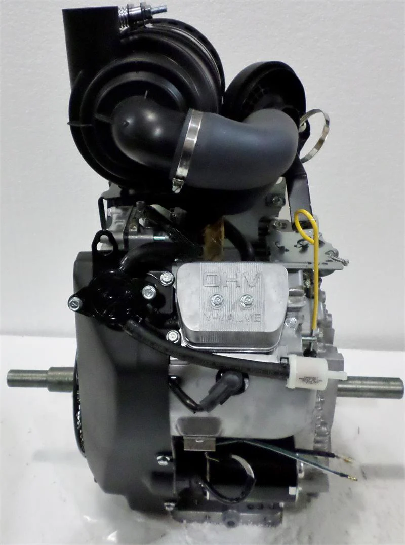 Kawasaki Horizontal 25 HP V-Twin Engine HDAF 1-1/8" X 3.94" #FH721D-JS08 - Image 2