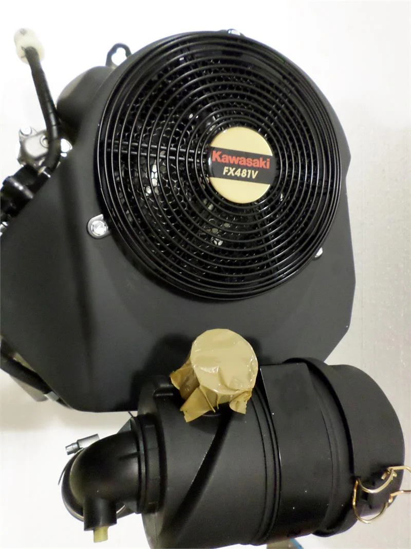 Kawasaki Vertical 15.5 HP 603cc ES Engine 1-1/8" x 3.94" #FX481V-CS08 - Image 6