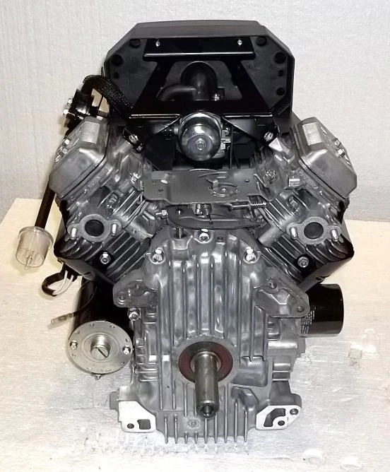 Kawasaki Vertical 15 HP KAI V-Twin OHV Engine ES 13amp 1" x 3-5/32" #FH430V-DS23 - Image 5