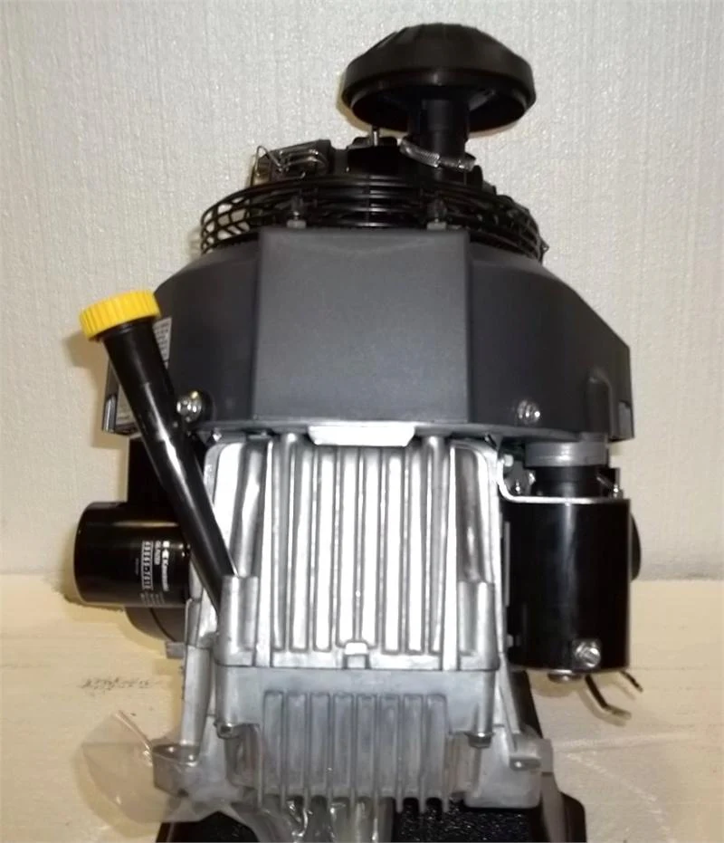 Kawasaki Vertical 19 HP V-Twin KAI OHV Engine ES 13amp 1-1/8" x 3.94" #FH580V-GS35 - Image 3