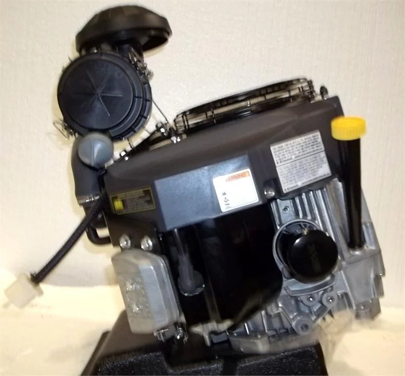 Kawasaki Vertical 19 HP V-Twin KAI OHV Engine ES 13amp 1-1/8" x 3.94" #FH580V-GS35 - Image 4