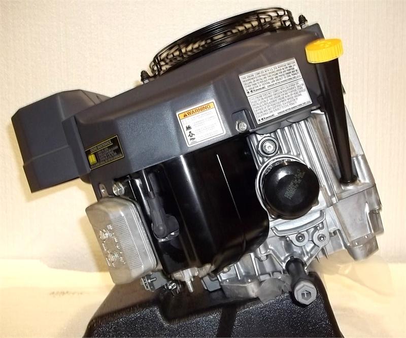 Kawasaki Vertical 19 HP V-Twin OHV KAI Engine ES 15amp 1" x 3-5/32" #FH580V-GS20 - Image 4
