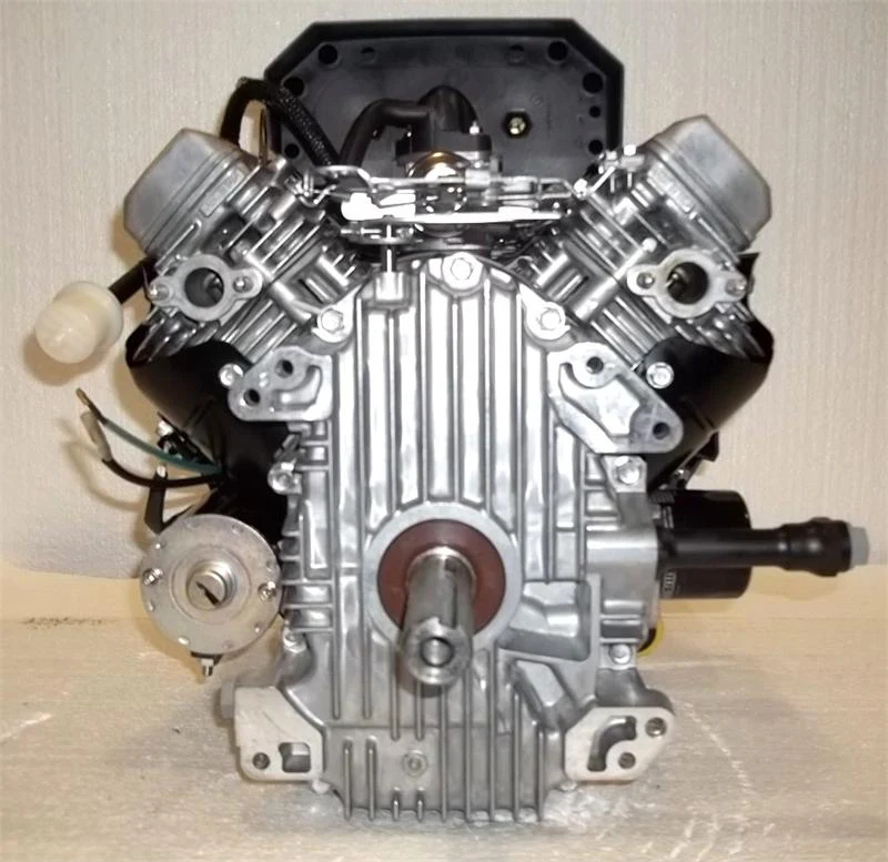 Kawasaki Vertical 19 HP V-Twin OHV KAI Engine ES 15amp 1" x 3-5/32" #FH580V-GS20 - Image 5