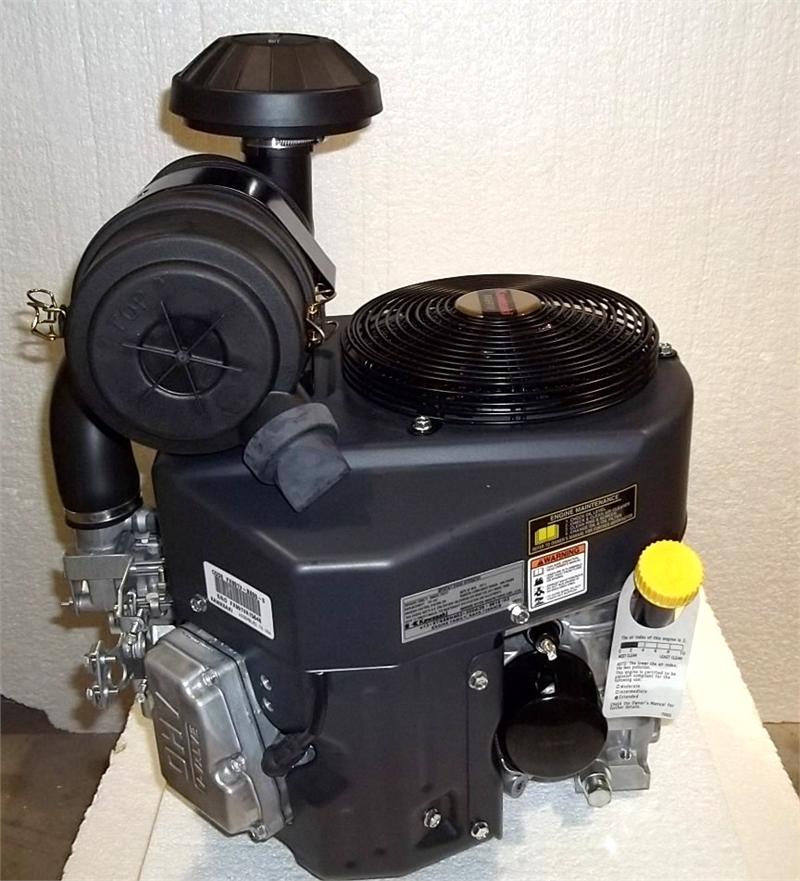 Kawasaki Vertical 22 HP 726cc V-Twin Engine ES 15amp 1-1/8" x 3.94" #FX691V-ES24 - Image 3