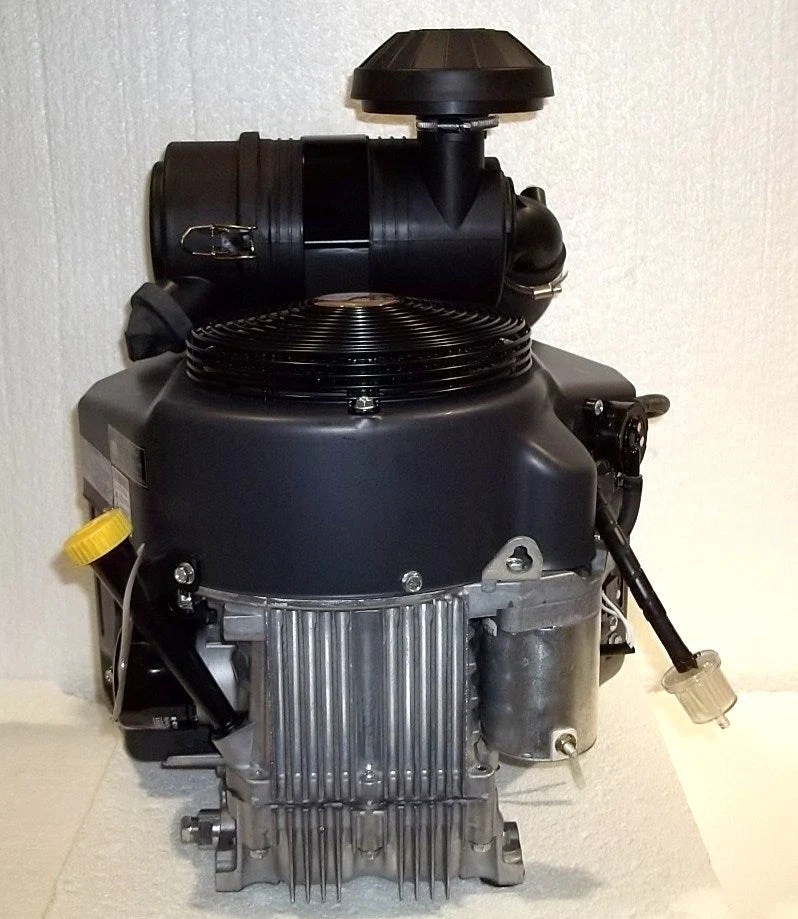 Kawasaki Vertical 22 HP 726cc V-Twin Engine ES 15amp 1-1/8" x 3.94" #FX691V-ES24 - Image 4