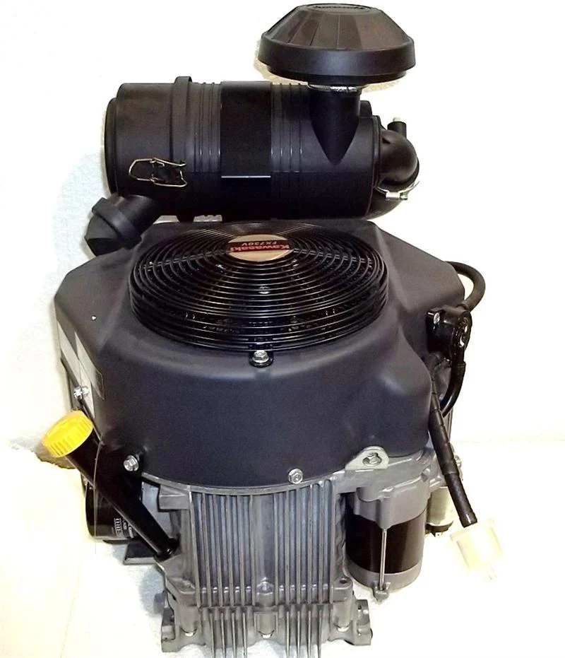 Kawasaki Vertical 23.5 HP 726cc V-Twin Engine ES 15amp 1-1/8" x 4-5/16" #FX730V-CR00 - Image 4