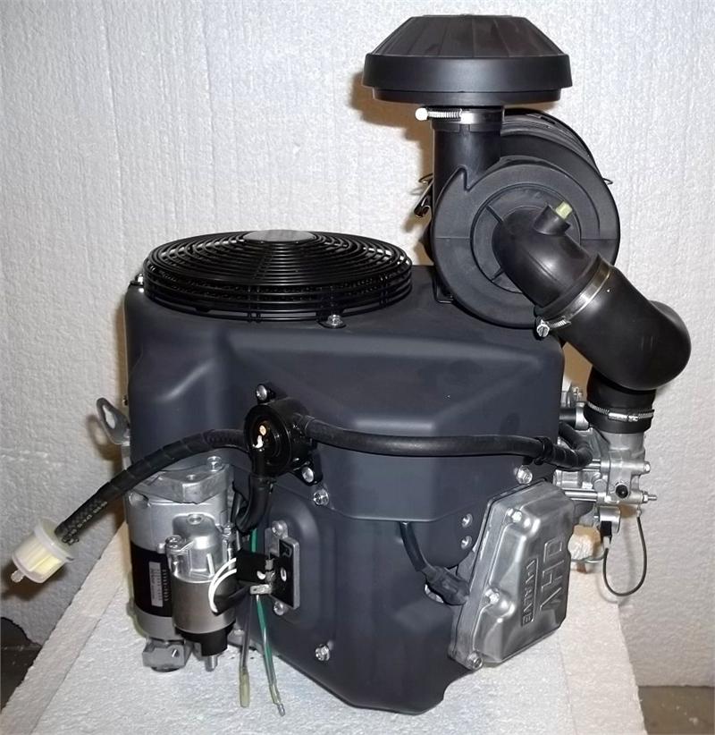 Kawasaki Vertical 23.5 HP 726cc V-Twin Engine ES 15amp 1-1/8" x 4-5/16" #FX730V-CR00 - Image 5