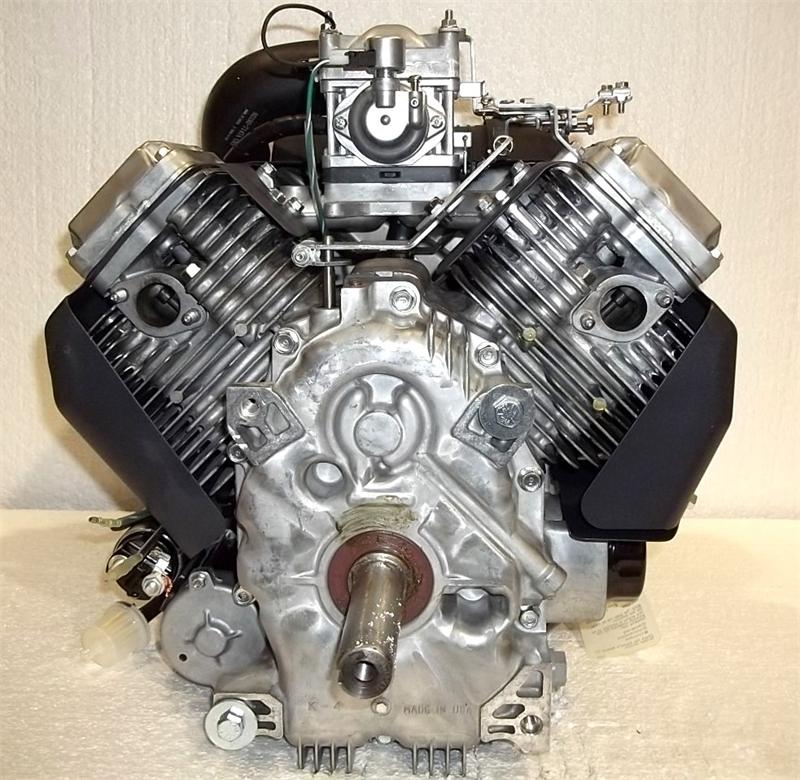 Kawasaki Vertical 23.5 HP 726cc V-Twin Engine ES 15amp 1-1/8" x 4-5/16" #FX730V-CR00 - Image 6