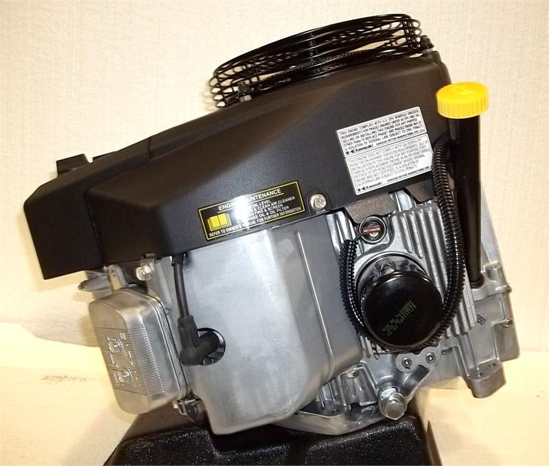 Kawasaki Vertical 25 HP V-Twin OHV Engine ES 13amp 1-1/8" x 3-5/32" #FH721V-JS09 - Image 4