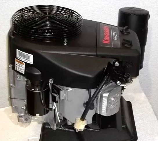 Kawasaki Vertical 25 HP V-Twin OHV Engine ES 13amp 1" x 3-5/32" #FH721V-HS13 - Image 4