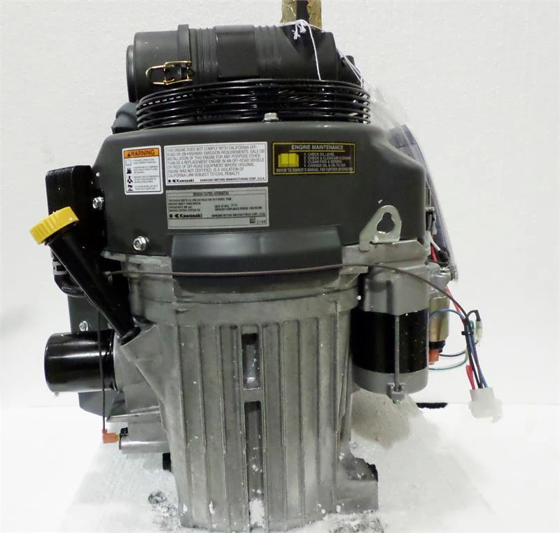 Kawasaki Vertical 35hp 999cc V-Twin OHV Engine ES 30amp 1-1/8" x 4-5/16" #FXT00V-HS08 - Image 4