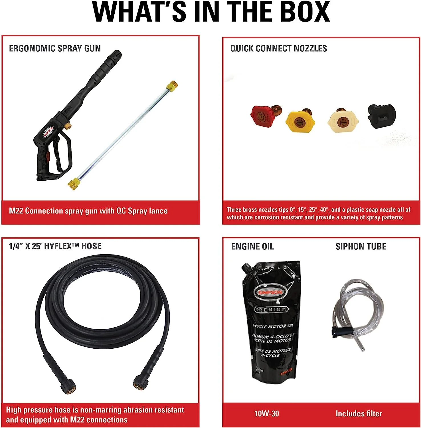 Simpson Megashot MS61221 3000-PSI Gas Pressure Washer with CRX210 OHV Engine - Image 5